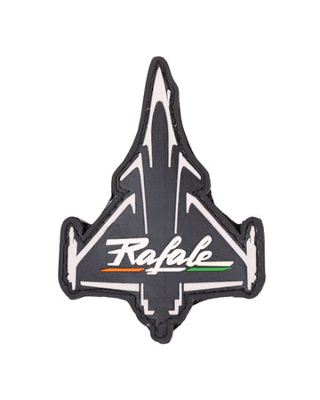 Rafale Silhouette – Minimal Jet Profile Silicon Patch (Stealth Black Edition)
