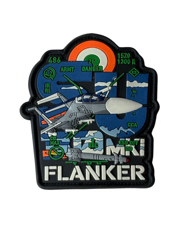 SU-30 MKI Flanker Silicon Patch