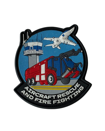 Aircraft Rescue and Fire Fighting Silicon Patch