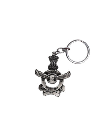 Indian Air Force Logo Metal Keyring