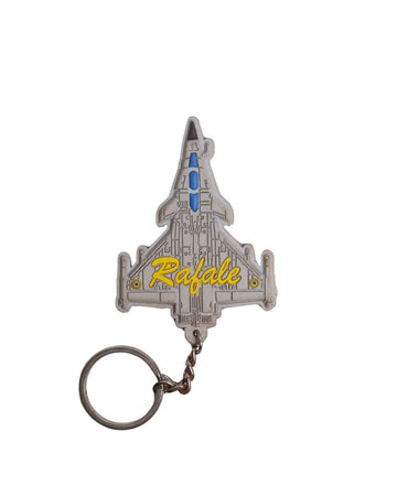 Rafale Silicon Keyring - Grey (Indian Air Force)