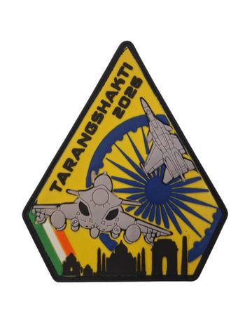 Tarang Shakti 2026 Silicone Military Patch