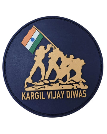 Kargil Vijay Diwas Silicone Military Patch
