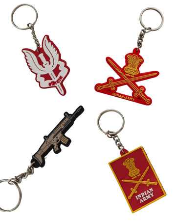 Army Keyring Combo (Set of 4)