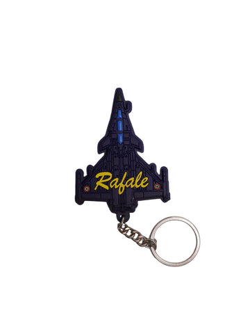 Rafale Silicon Keyring - Blue (Indian Air Force)