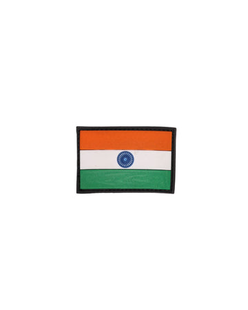 Indian Flag Silicon Arm Patch