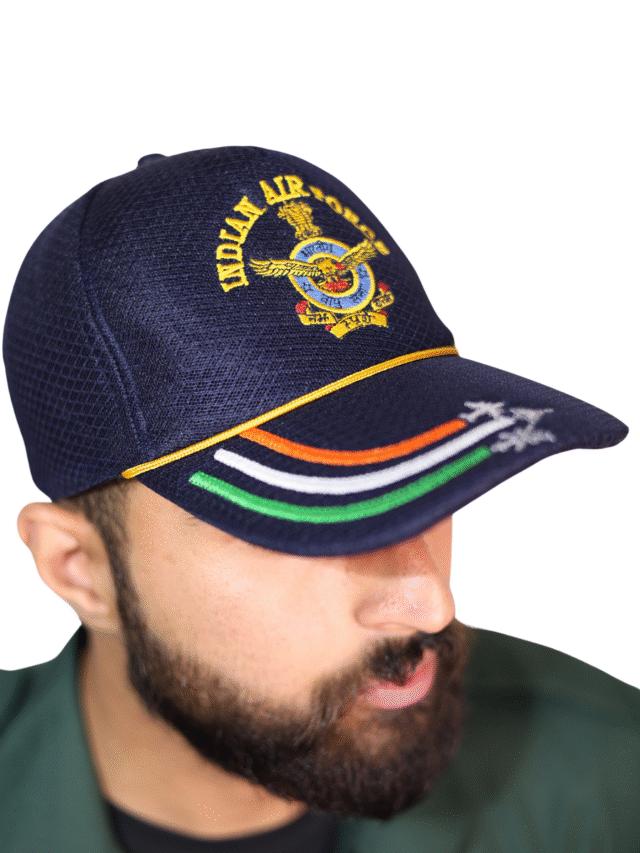 IAF 75 Glory Net Mash Fabric Cap - Tricolour Tribute Edition
