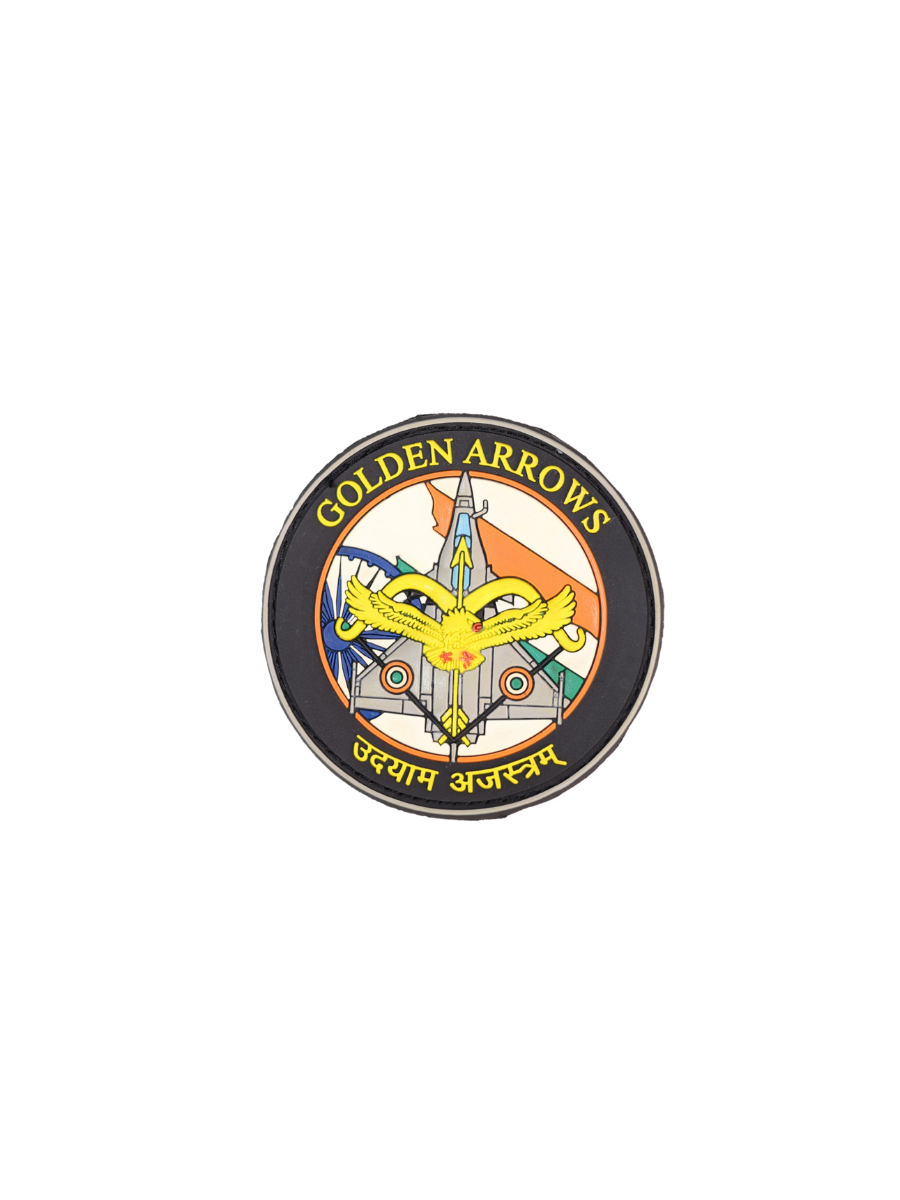 Golden Arrows – No. 17 Squadron Patch (IAF Rafale Tribute)