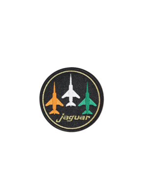 Jaguar Tricolor Formation – Tactical Jet Embroidered Patch (IAF Tri-Jet Edition)