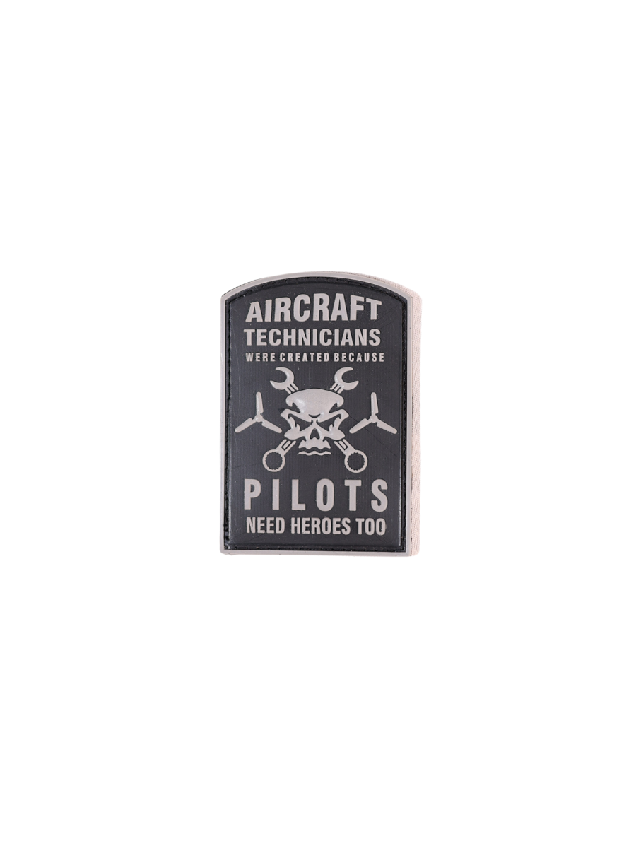 Pilots Need Heroes Too – Aircraft Technician Patch (Ground Crew Honor Badge)