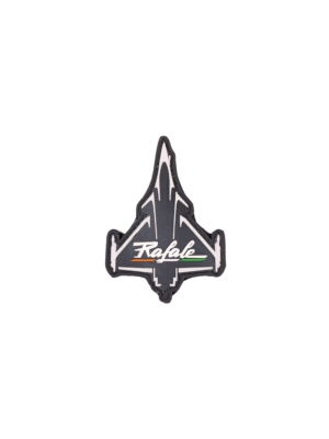 Rafale Silhouette – Minimal Jet Profile Silicon Patch (Stealth Black Edition)