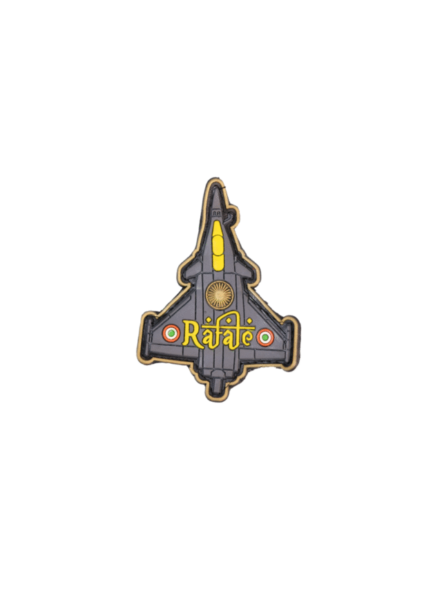 Rafale Tejas Mark – Heritage Fighter Jet Silicon Patch (IAF Spirit Edition)