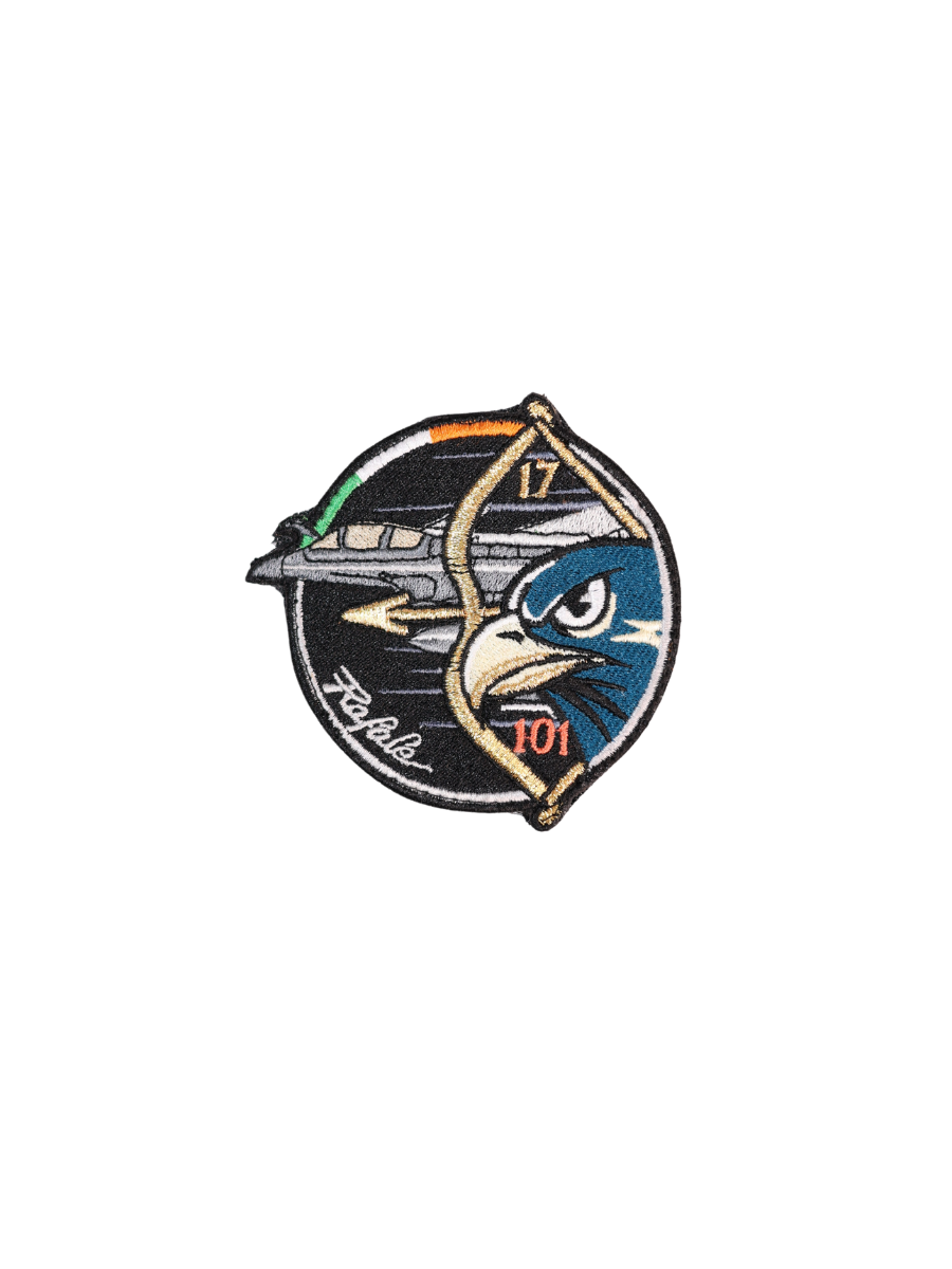 Vajra Claw – No. 17 Squadron Rafale Patch (Golden Arrow Tribute)