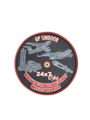 Operation Sindoor When the stakes are heavy Silicon Round patch
