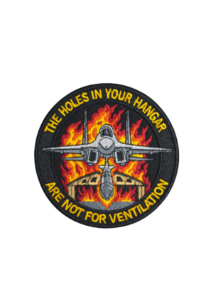 OP Sindoor Hangar Round Embroidered Patch