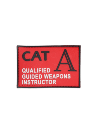 CAT A Guided Weapons Instructor Arm Silicon Patch
