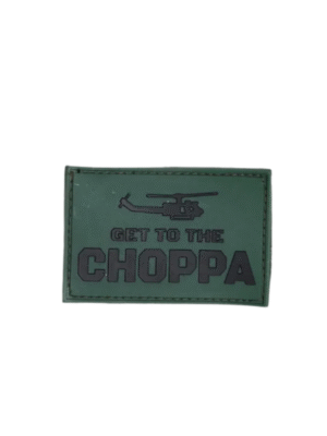 Get to the Choppa Arm Silicon Patch