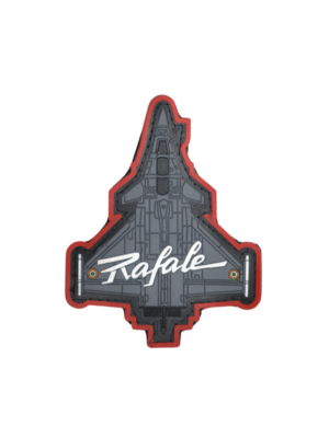 Rafale Cutout red outline Silicon Patch