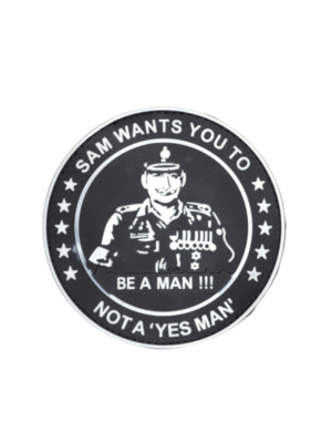 SAM wants you to be a "Yes Man" Airforce Silicon round patch