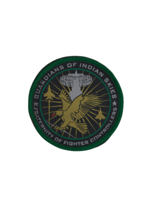Guardians of Indian Skies Weaving round Patch
