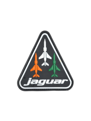 Jaguar Tricolour Triangle silicon Patch
