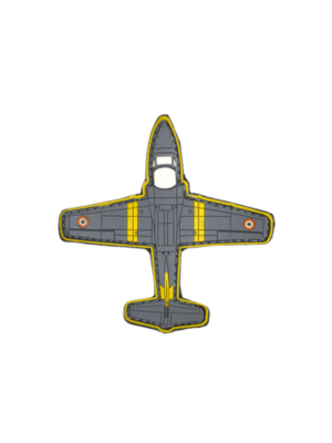 Kiran Aircraft Cutout Silicon Patch