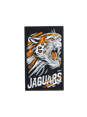 JAGUARS vertical embroidered Patch