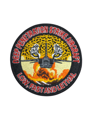 Deep Penetration Jaguar embroidered round Patch