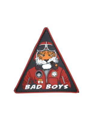 “Bad Boys” Fighter Pilot Triangle Silicon Patch