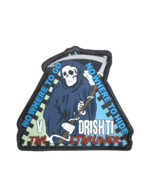 Nowhere to Go, Nowhere to Hide” DRISHTI Silicon Triangular Patch